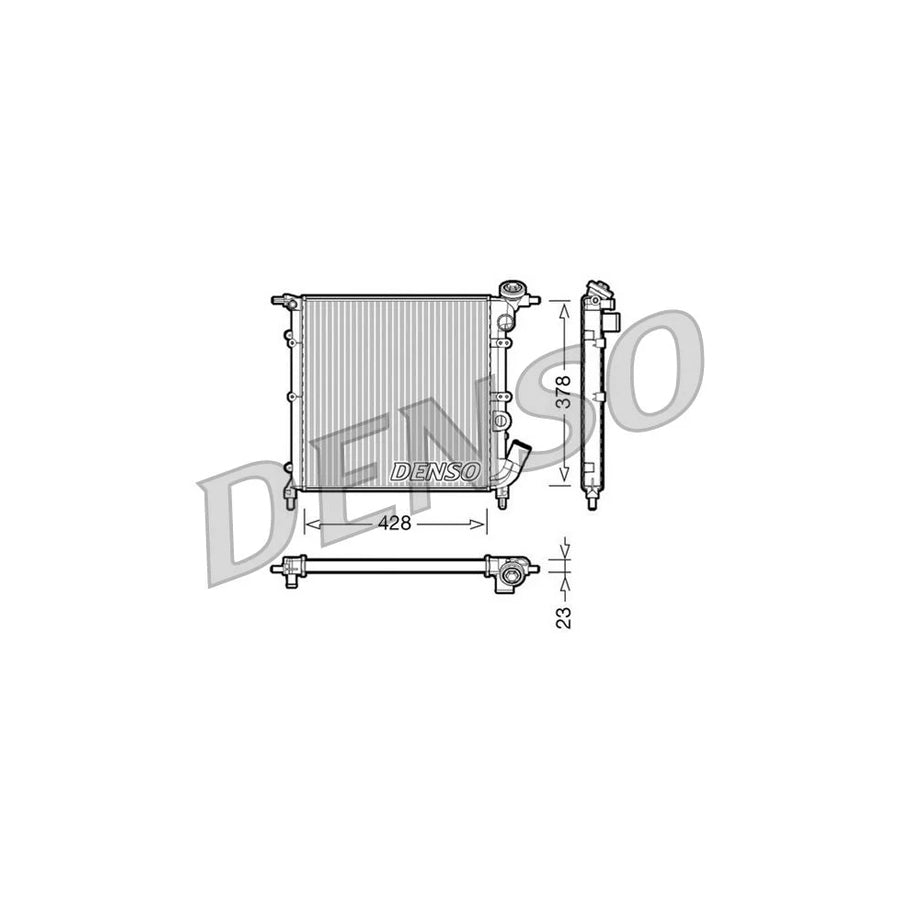 Denso DRM23012 Drm23012 Engine Radiator For Renault 19 | ML Performance UK