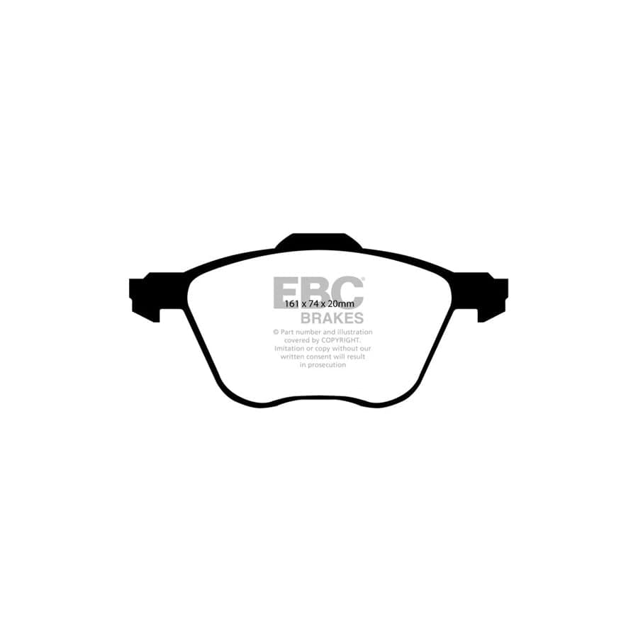 EBC PD40K1913 VW Caravelle Ultimax Pad & Plain Disc Kit - Girling/TRW Caliper 2 | ML Performance UK Car Parts