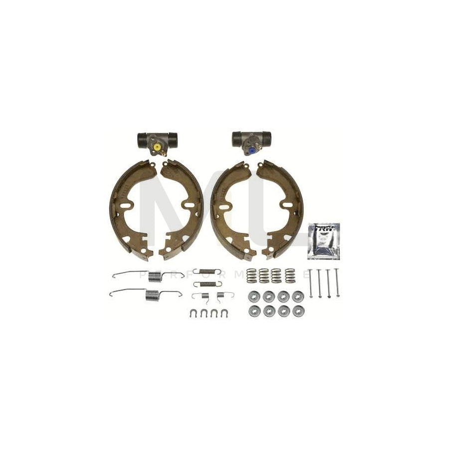 TRW Brake Kit BK1906 Brake Shoe Set for TOYOTA COROLLA with wheel brake cylinder | ML Performance Car Parts