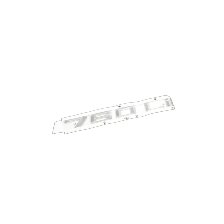 Genuine BMW 51147033246 E66 E67 Label - 760LI - (Inc. 760Li & 760LiS) | ML Performance UK Car Parts