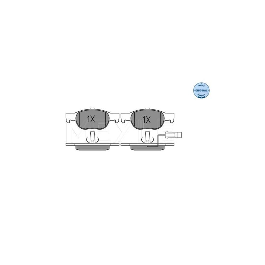 Meyle 025 219 3017/W Brake Pad Set