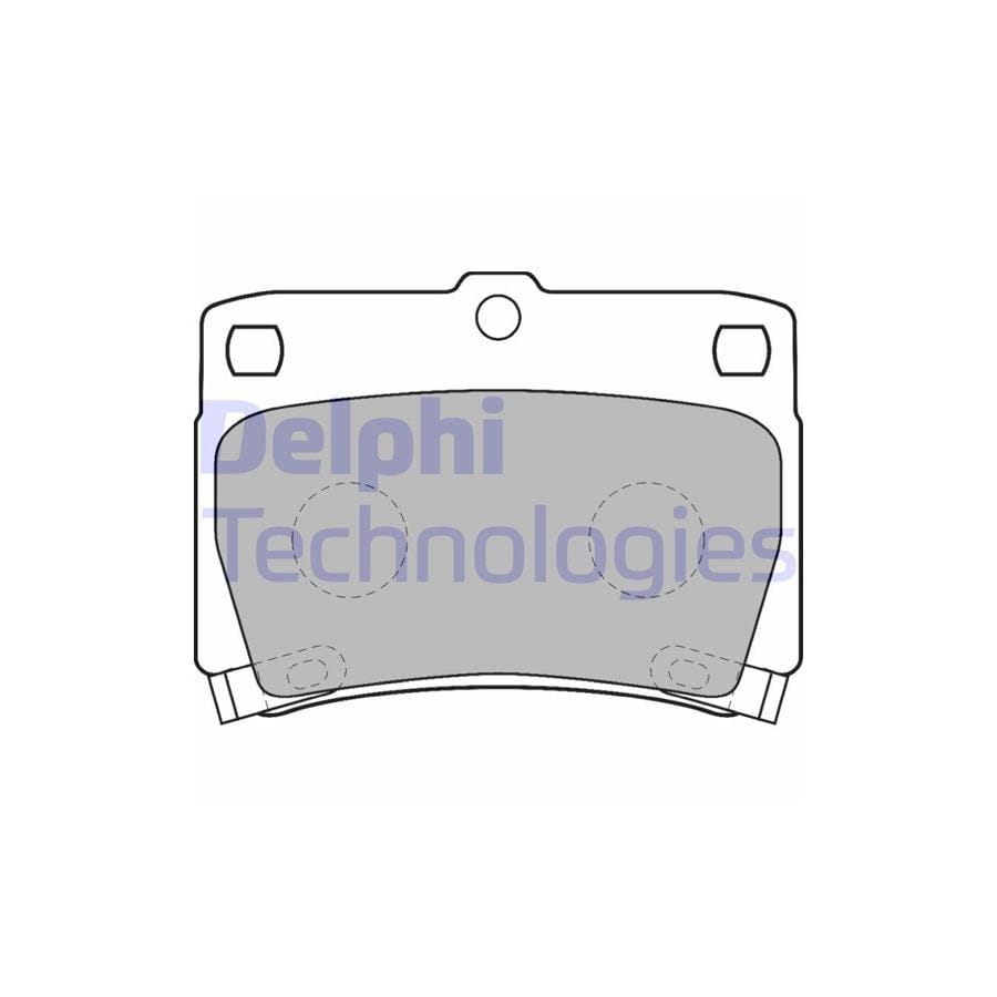 Delphi Lp1546 Brake Pad Set