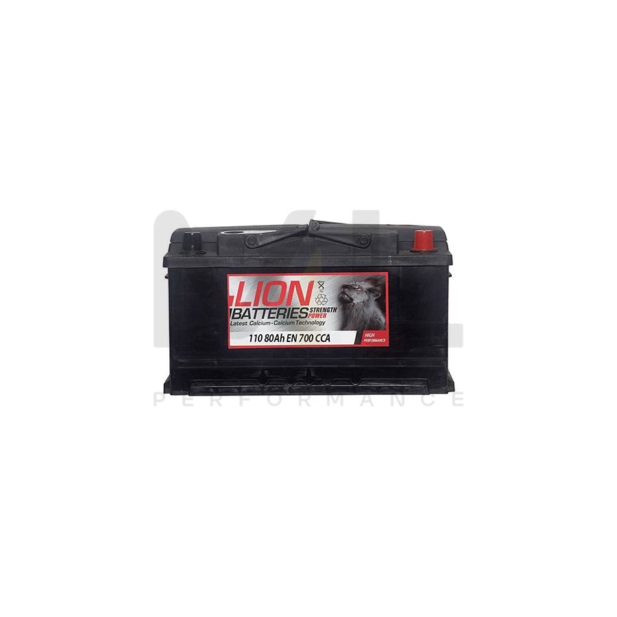 Lion 110 Car Battery - 3 Year Guarantee | ML Performance UK Car Parts