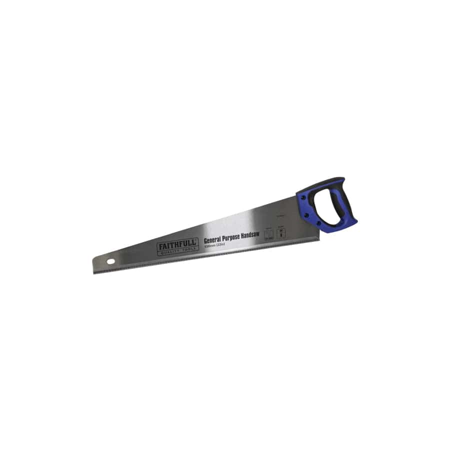 Faithfull FAISAWG22 General-Purpose Hardpoint Handsaw 550mm (22in) 8 TPI | ML Performance UK