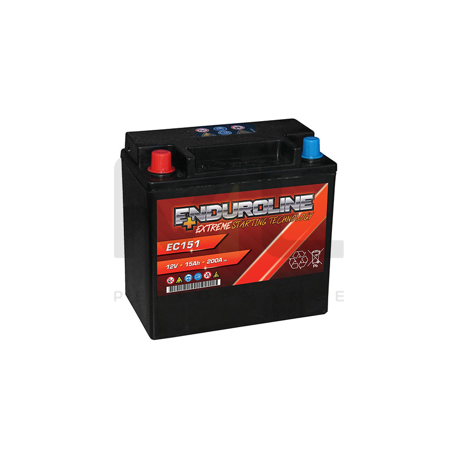 Enduroline EC151 Auxiliary AGM Battery 15Ah 200A | Car Batteries UK | ML Performance Car Parts