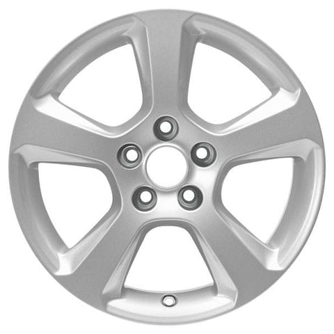 GENUINE FORD 2238319 x4 SET OF 4 FOCUS C-MAX ALLOY WHEEL 16" 5-SPOKE DESIGN SILVER 2014 - 2018 | ML Performance UK