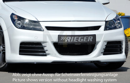 Rieger 00051262 Opel Astra H Front Bumper (Inc. GTC & Twin-Top) 6 | ML Performance UK Car Parts