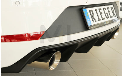 Rieger 00027036 SEAT 5F Leon FR Rear Diffuser 8 | ML Performance UK Car Parts