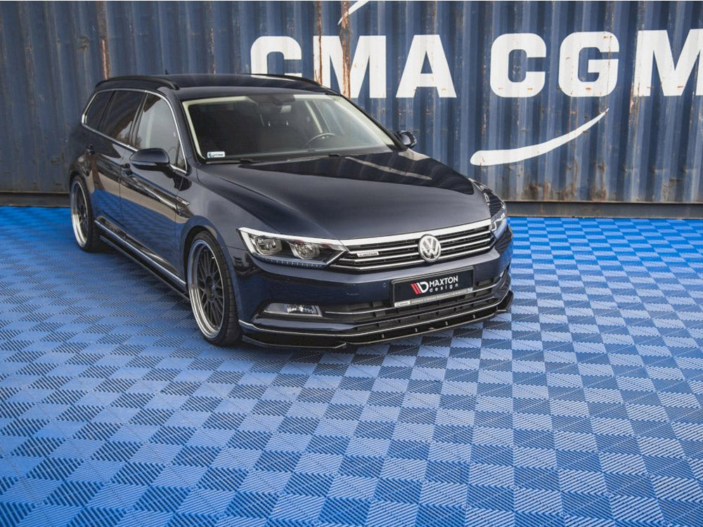 Maxton Design VW Passat B8 (2014-2019) Front Splitter V.1