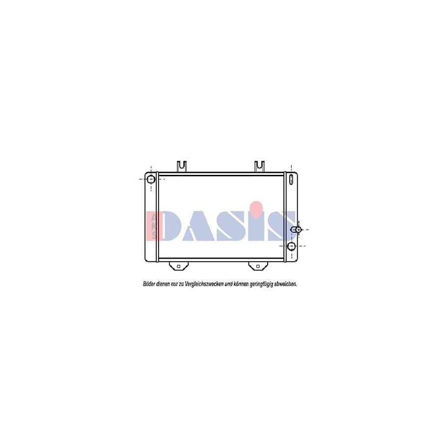 AKS Dasis 250110N Engine Radiator For Ford Transit | ML Performance UK