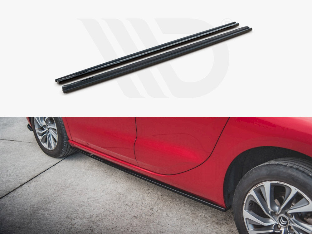 Maxton Design CI-DS4-1-SD1T Side Skirts Diffusers Citroen Ds4 (2011-2015) | ML Performance UK Car Parts