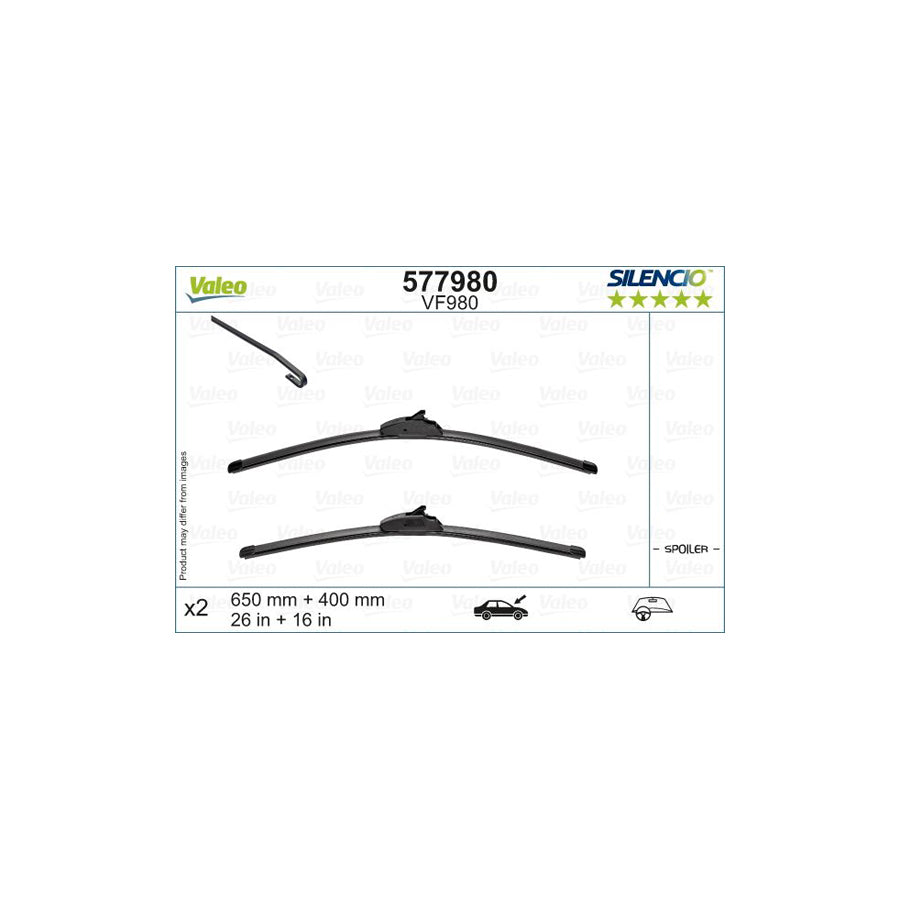 Valeo 577980 Wiper Blade | ML Performance UK Car Parts