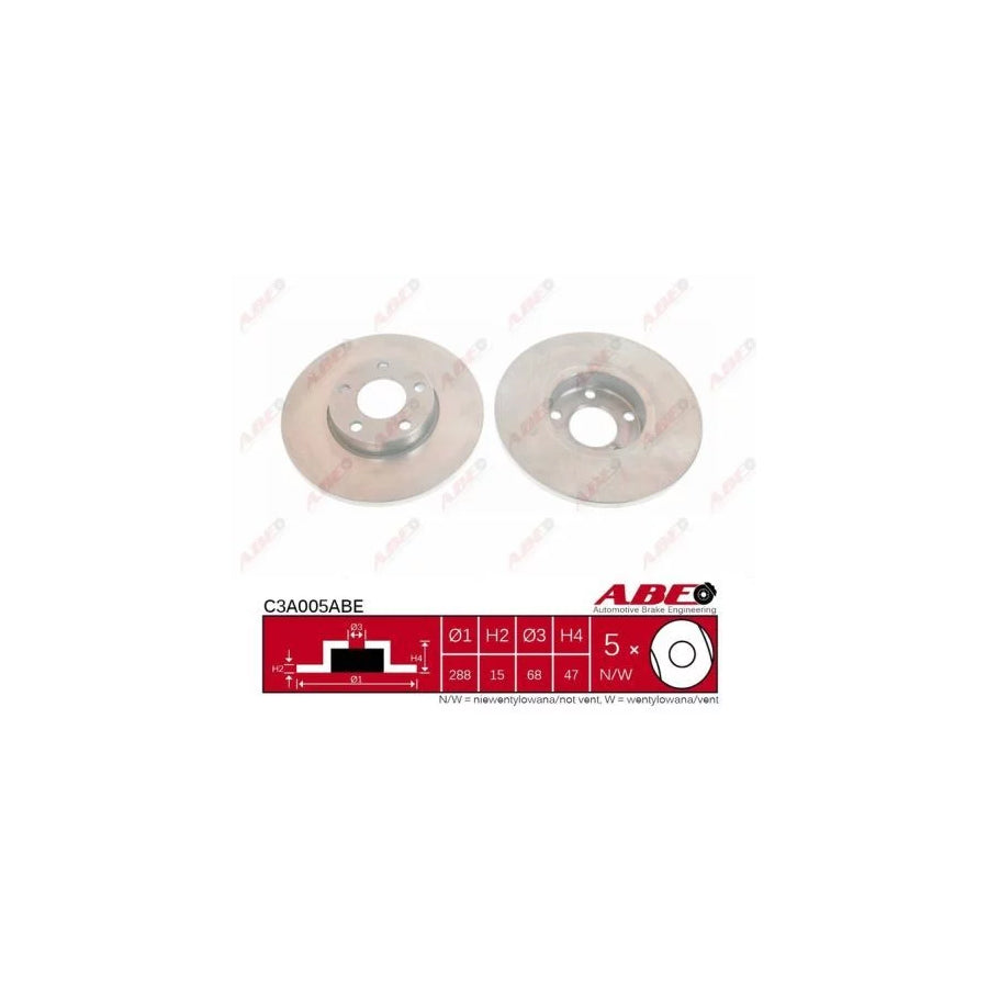 ABE C3A005ABE Brake Disc