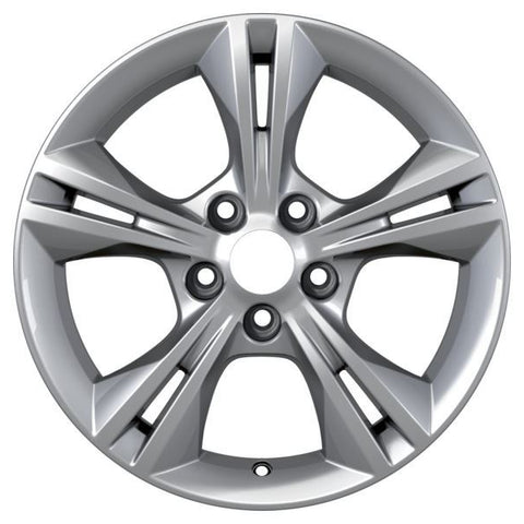 GENUINE FORD 2238317 x4 SET OF 4 FOCUS - C-MAX ALLOY WHEEL 16" 5 X 2-SPOKE DESIGN, SILVER, 2010 - 2018 | ML Performance UK