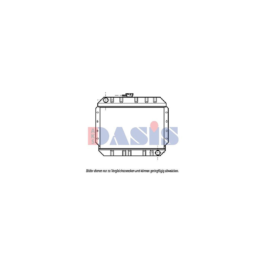 AKS Dasis 250140N Engine Radiator For Ford Transit | ML Performance UK