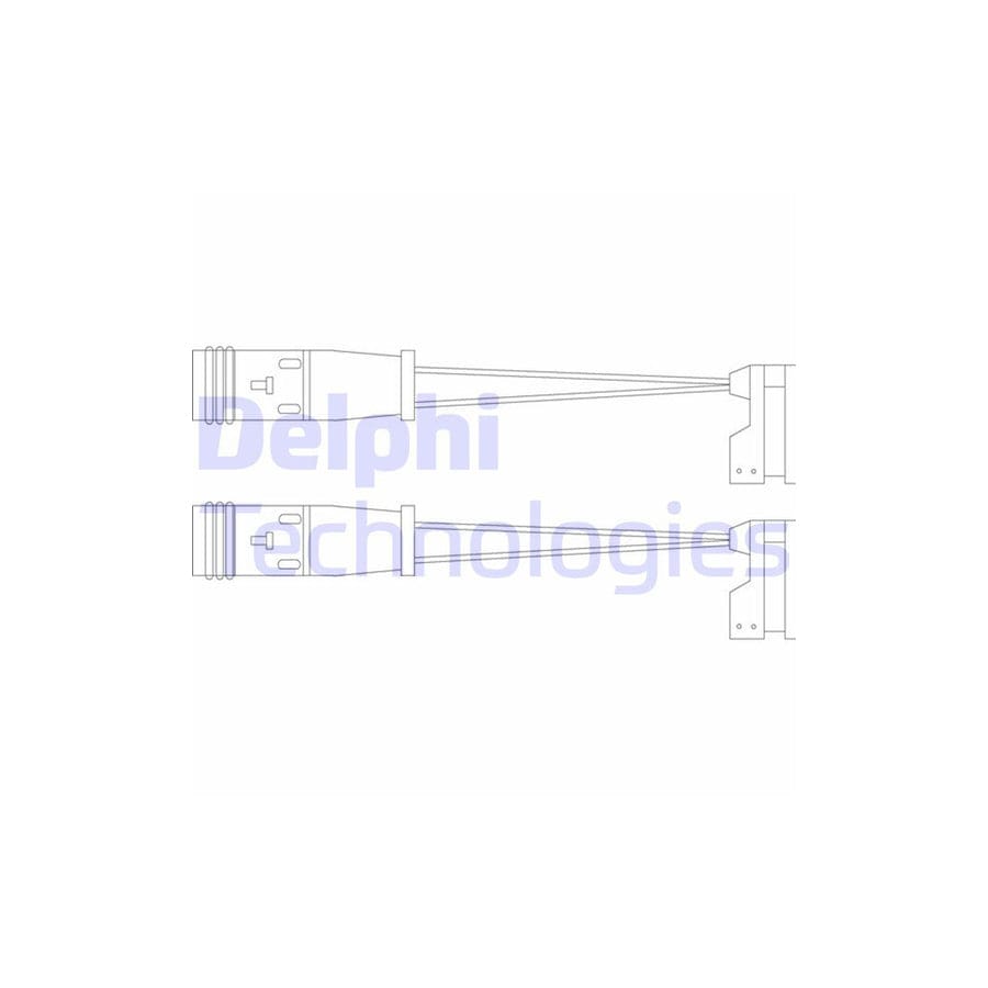 Delphi Lz0190 Warning Contact Set, Brake Pad Wear