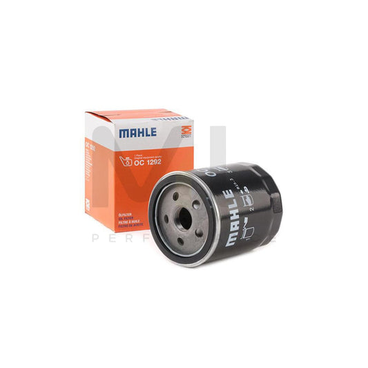 MAHLE ORIGINAL OC 1292 Oil Filter Spin-on Filter, with one anti-return valve | ML Performance Car Parts