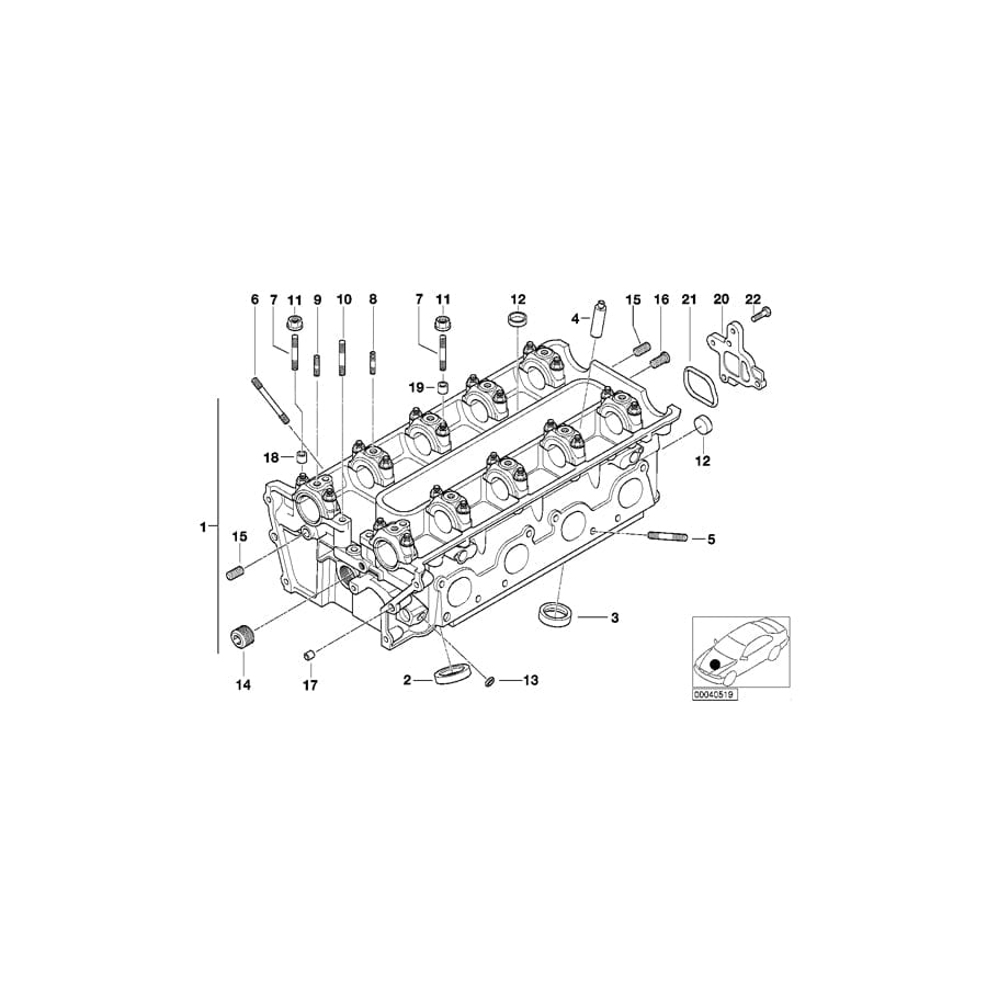 Genuine BMW 11117545229 E60 RR1 E52 Screw Plug M10X1-ZNNIV SI (Inc. 545i, 740Li & Phantom EWB) | ML Performance UK Car Parts