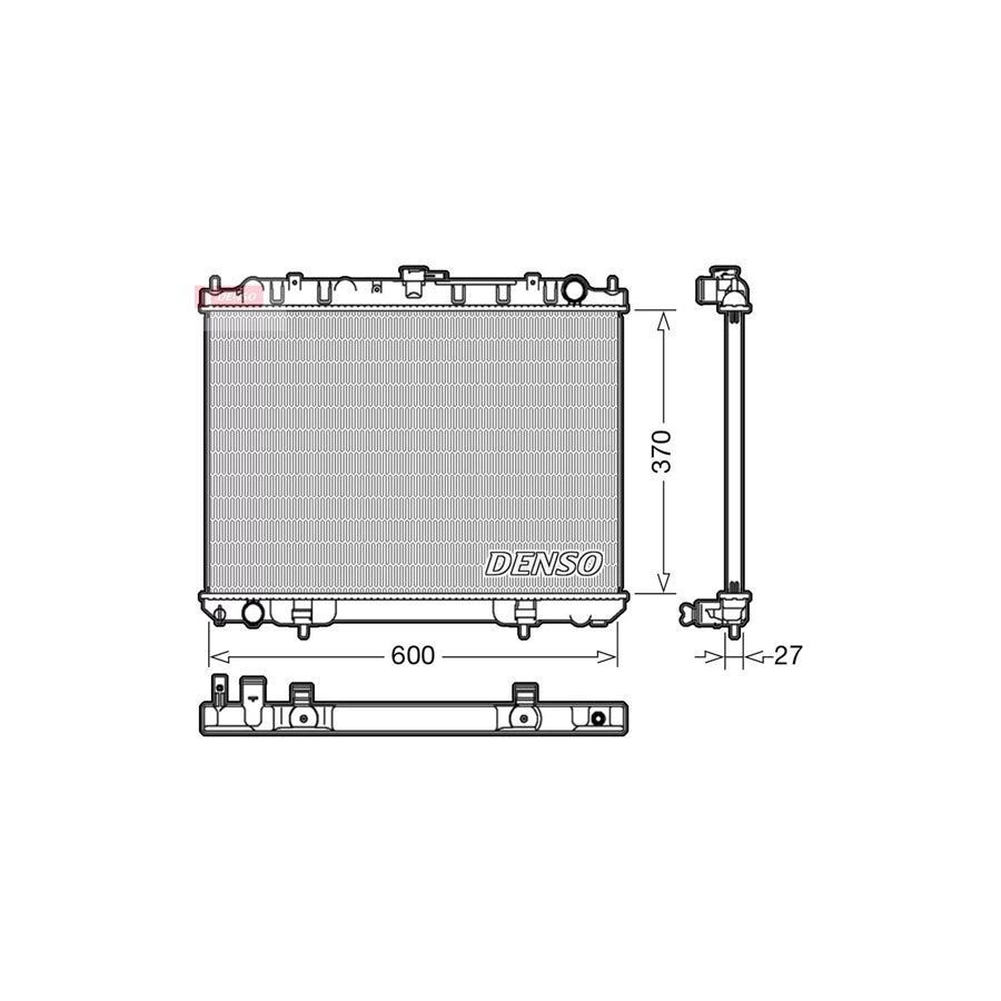 Denso DRM46039 Drm46039 Engine Radiator For Nissan X-Trail (T30) | ML Performance UK