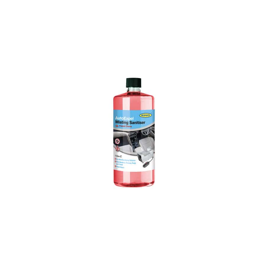 RING RAESC1000  Auto Expel Sanitising Liquid Cherry 1L | ML Performance