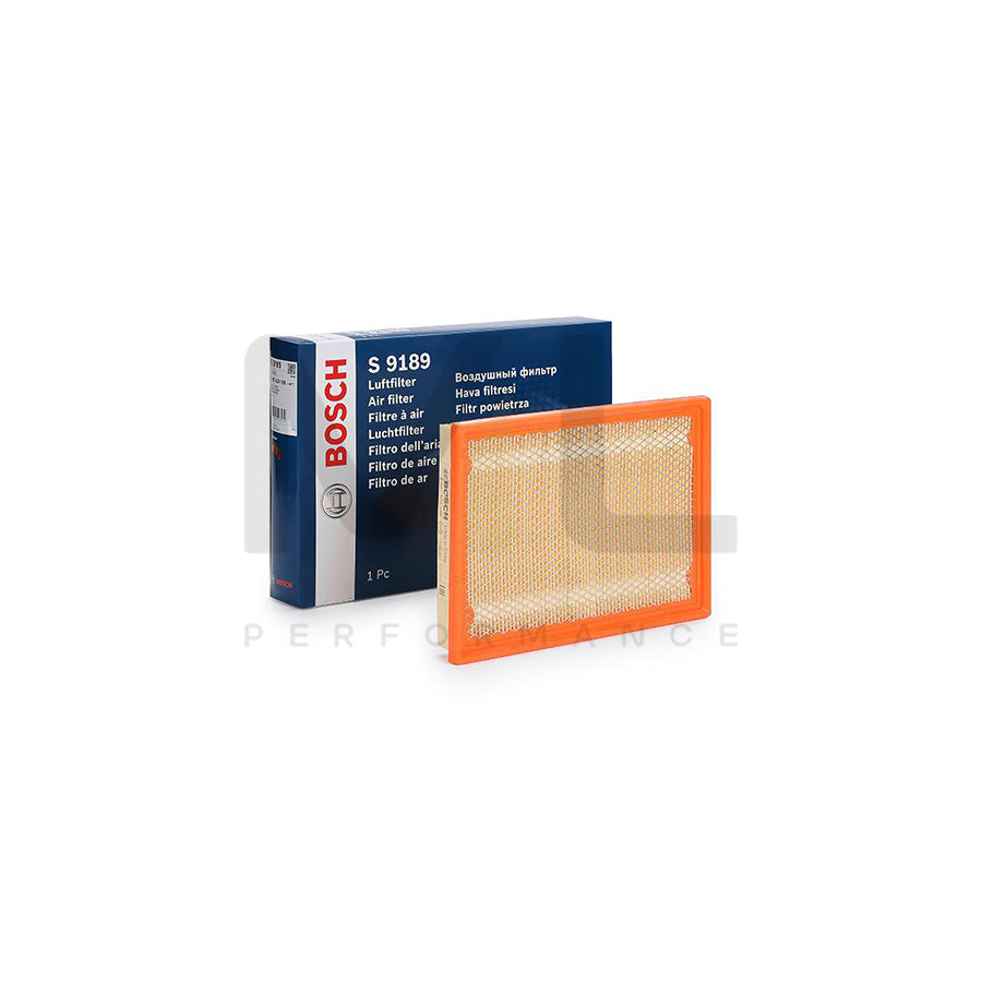 BOSCH Air Filter 1987429189 [ S 9189 ] | ML Car Parts UK | ML Performance