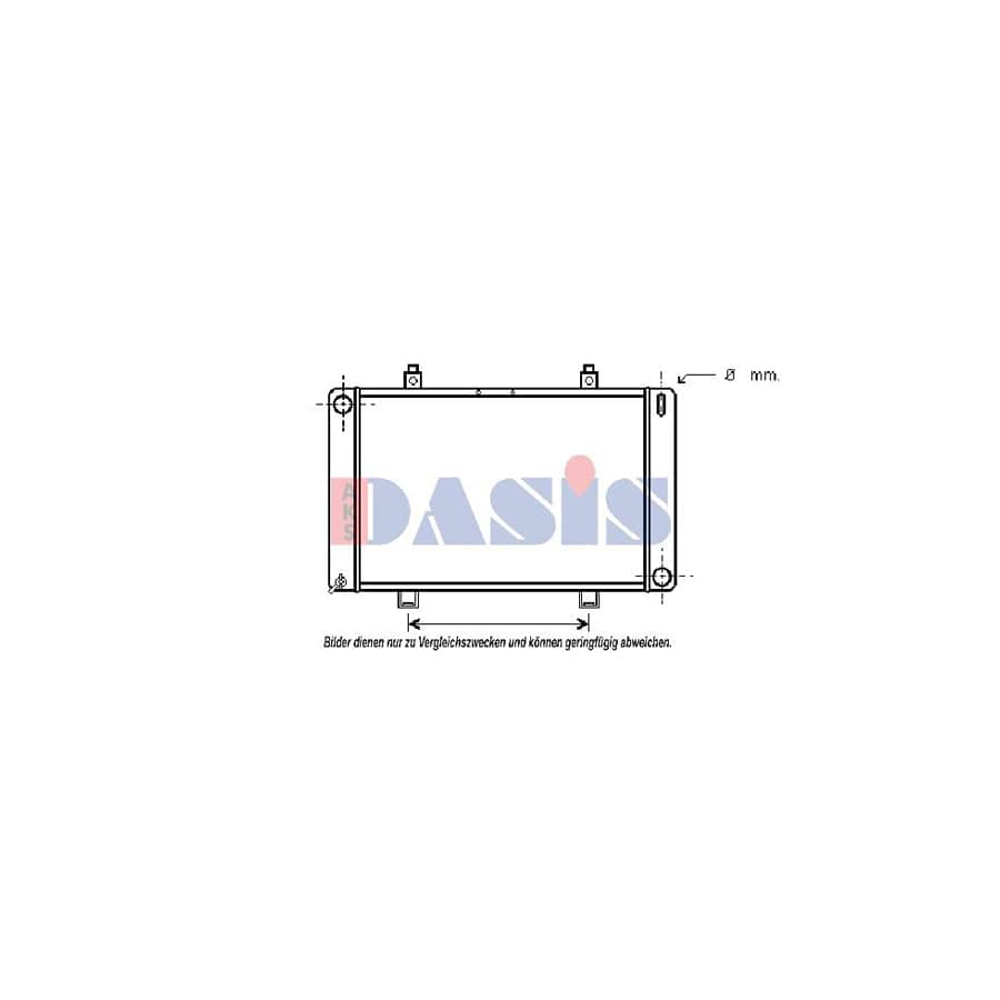 AKS Dasis 250120N Engine Radiator For Ford Transit | ML Performance UK