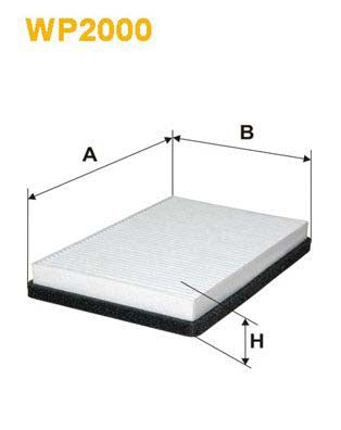 WIX Filters WP2000 Pollen Filter