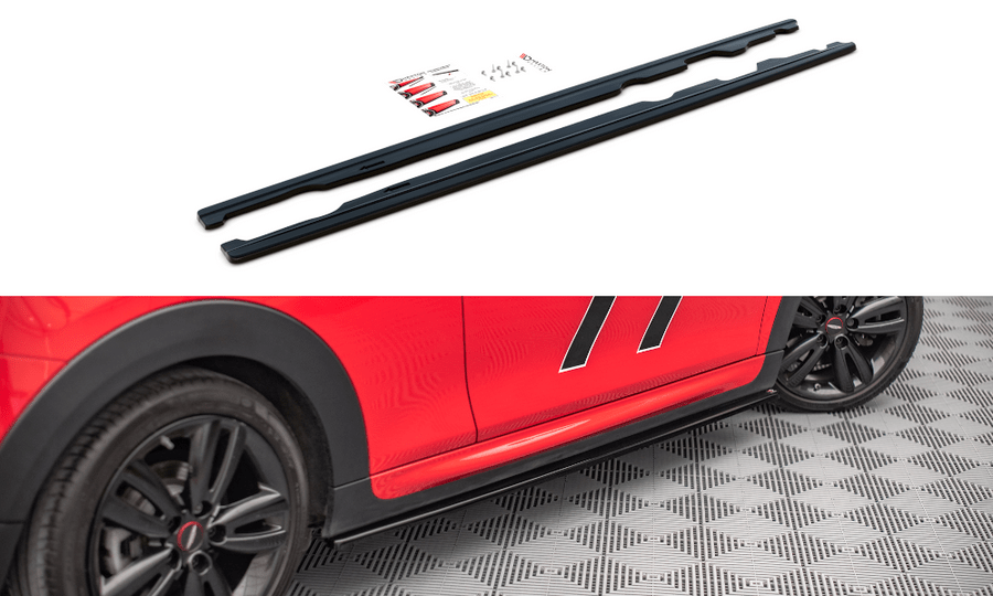 Maxton Design MC-S-3-56-JCW-SD1T Side Skirts Diffusers Mini Cooper S JCW F56 | ML Performance UK Car Parts