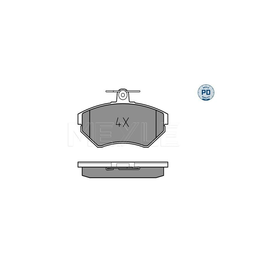 Meyle 025 219 4519/Pd Brake Pad Set