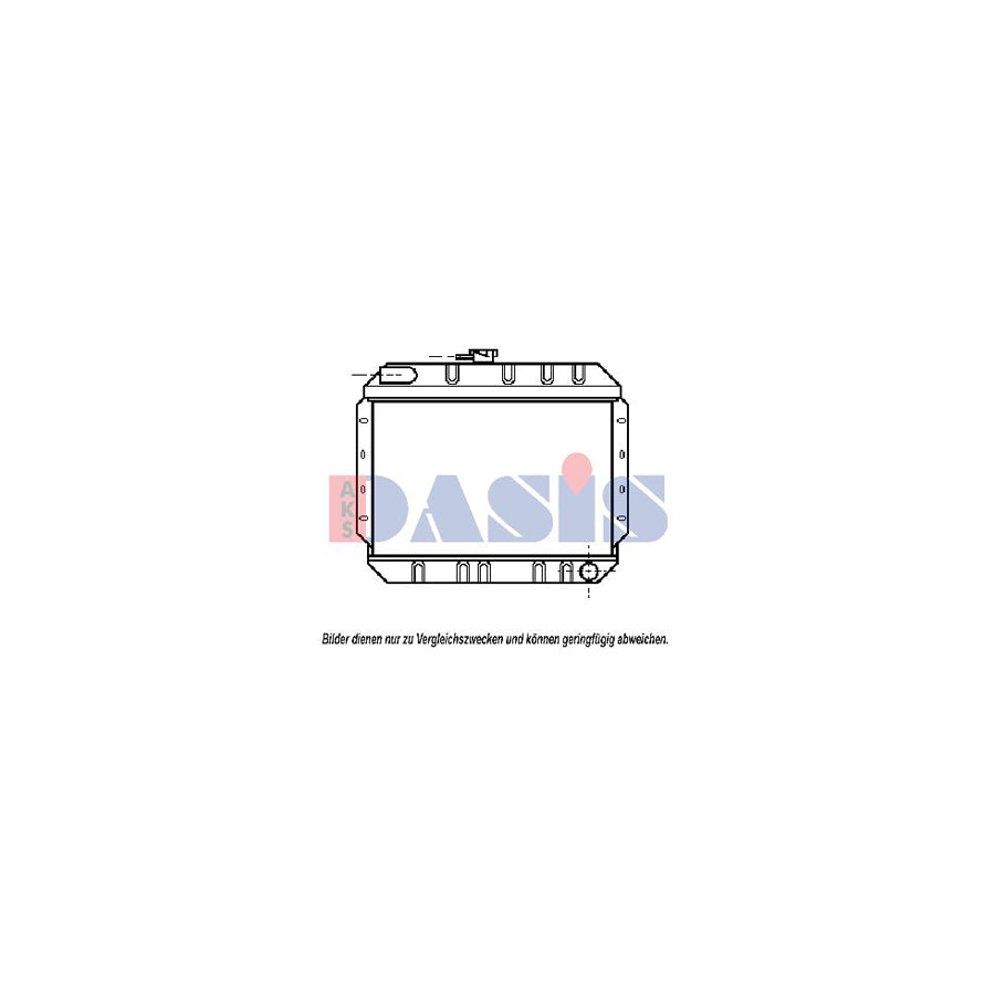 AKS Dasis 250170N Engine Radiator For Ford Transit | ML Performance UK