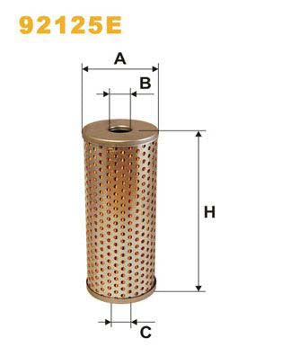 WIX Filters 92125E Hydraulic Filter, Steering System