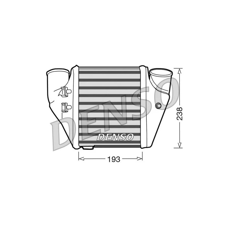 Denso DIT02006 Dit02006 Intercooler For Audi A4 B5 Avant (8D5) | ML Performance UK