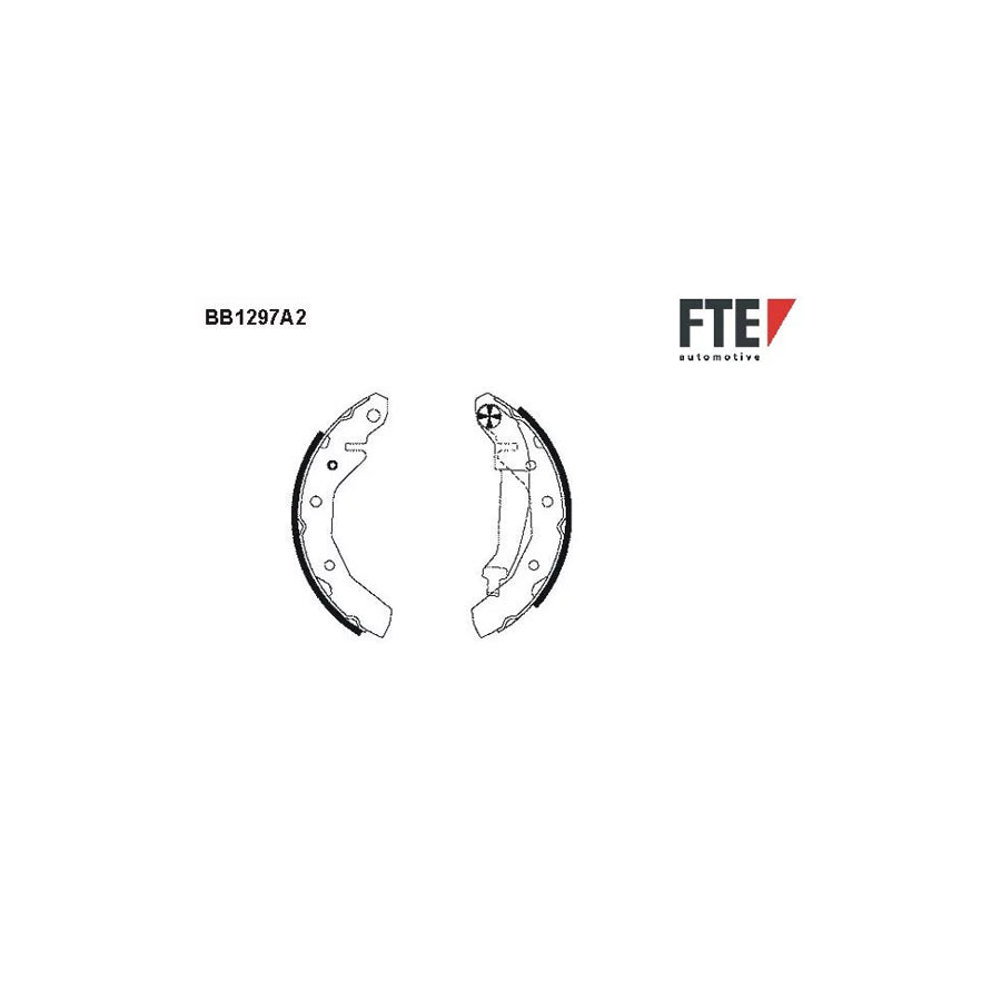 Fte 9100068 Brake Shoe Set For Daewoo Tico | ML Performance UK Car Parts