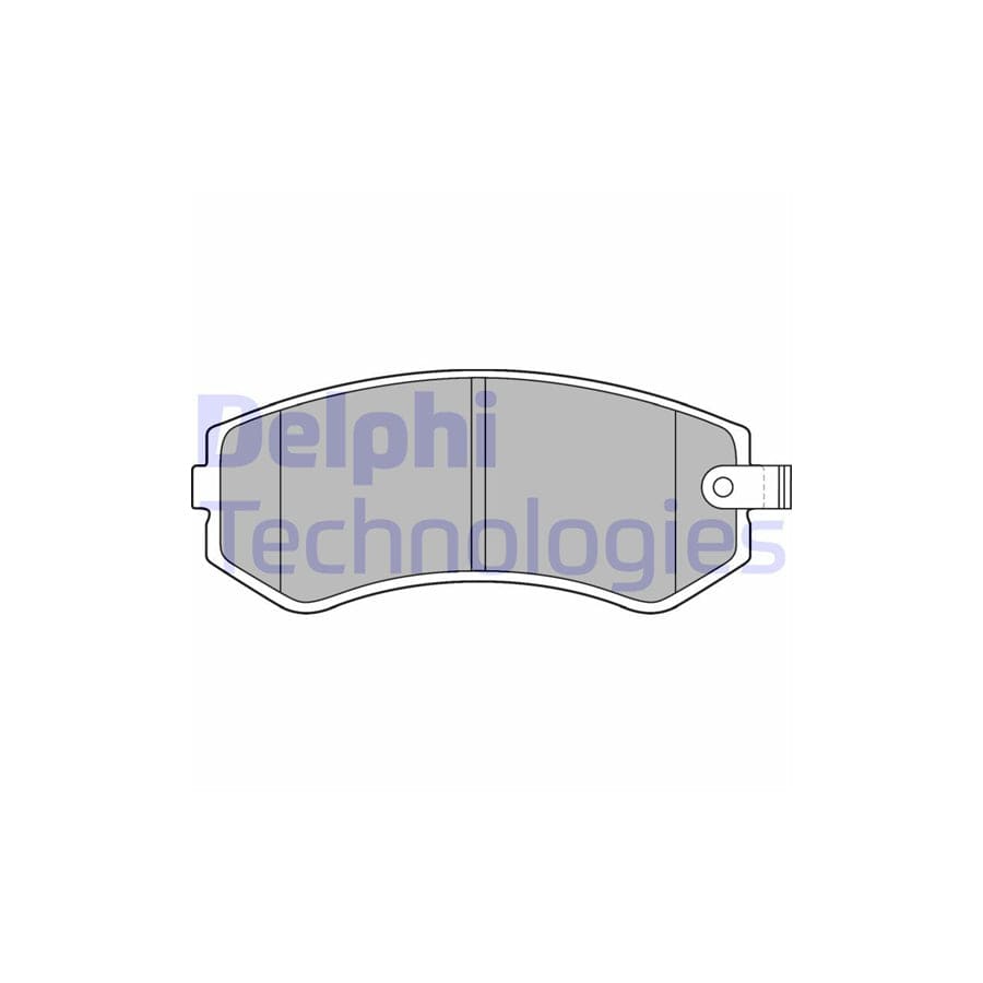 Delphi Lp1544 Brake Pad Set