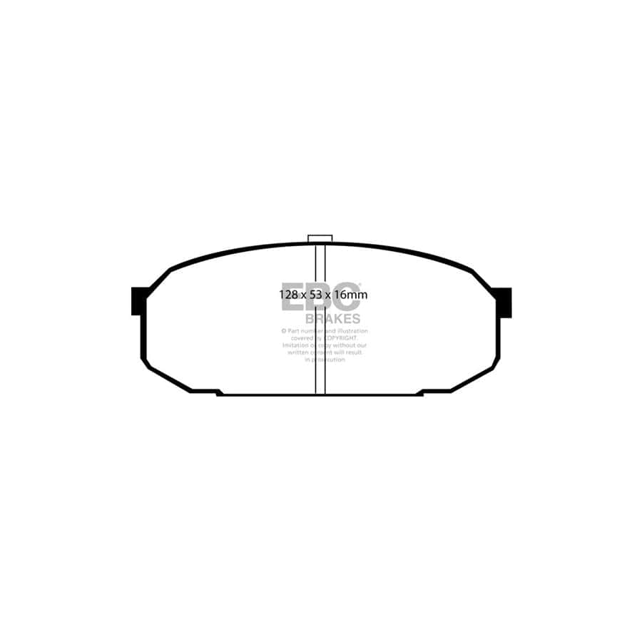 EBC PD40K1119 Mazda 323 Ultimax Pad & Plain Disc Kit - Akebono Caliper 2 | ML Performance UK Car Parts