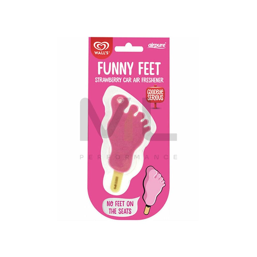 AirPure Walls Ice Cream - Funny Feet Strawberry | ML Performance UK Car Parts