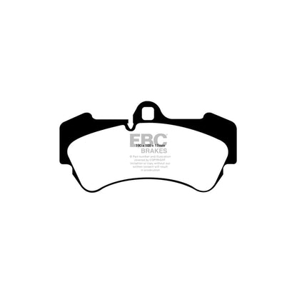 EBC PD11KF510 Porsche VW Cayenne Greenstuff Front Brake Pad & GD Disc Kit - Brembo Caliper 2 | ML Performance UK Car Parts