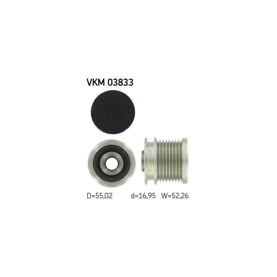 Skf Vkm 03833 Alternator Freewheel Clutch | ML Performance UK Car Parts