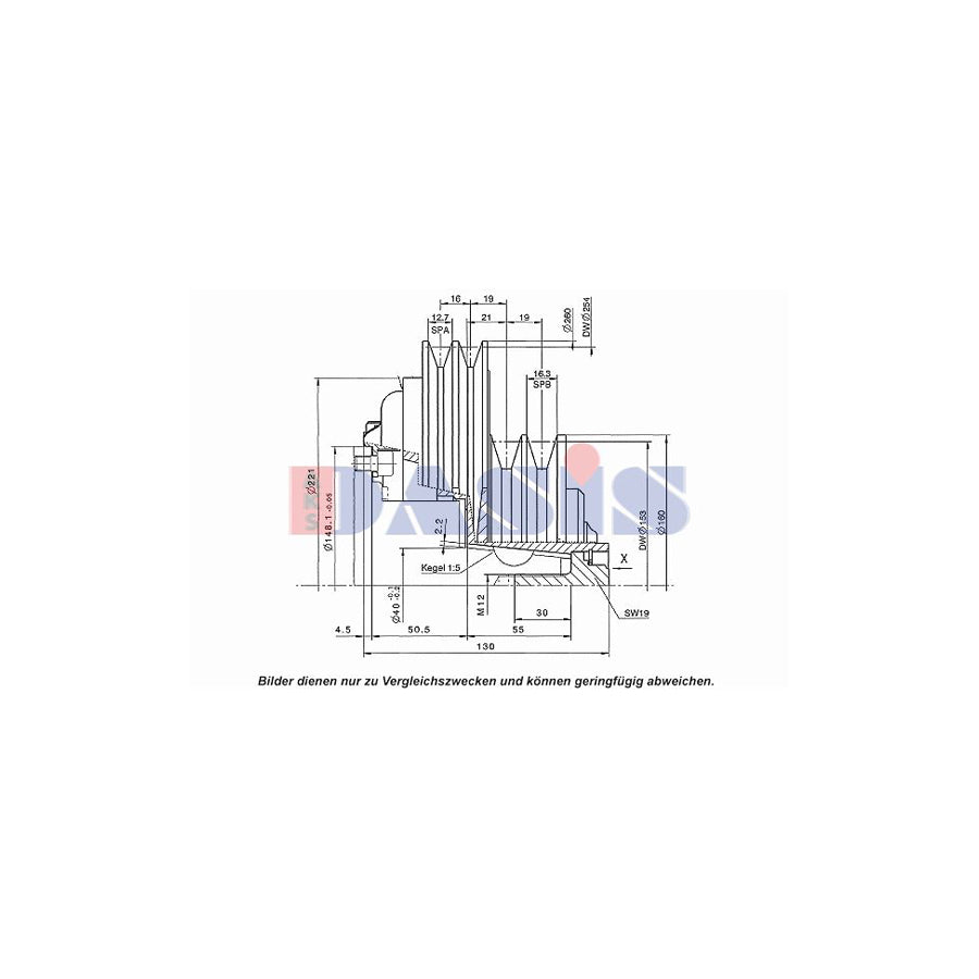 AKS Dasis 851355N Ac Compressor Clutch | ML Performance UK