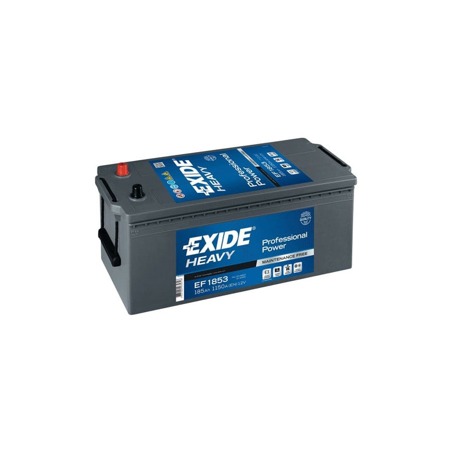 Exide EF1853 Professional Power HDX Battery 12V 180AH 1150CCA 629 | ML Performance UK Car Parts