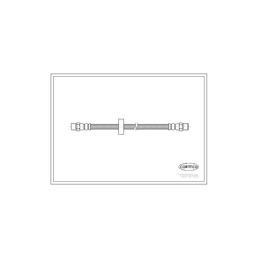 Corteco 19018185 Brake Hose | ML Performance UK