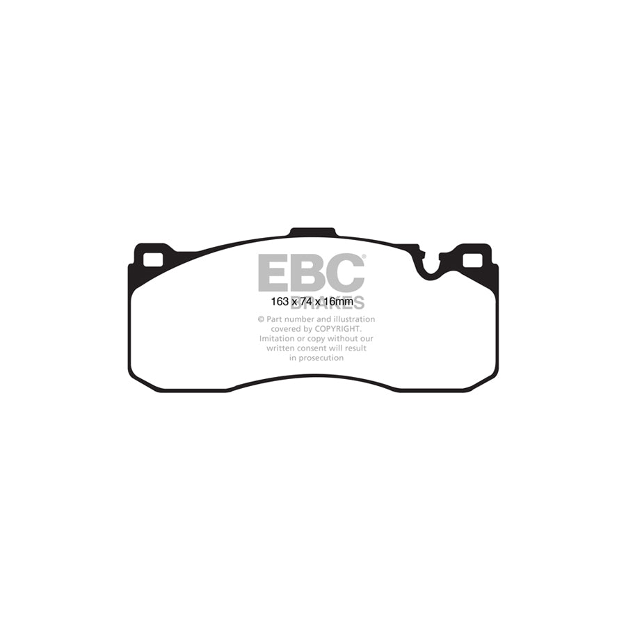 EBC PLK1401 Mini Mini Hatch Yellowstuff Pads and Brake Line Performance Pack - ATE Caliper 2 | ML Performance UK Car Parts