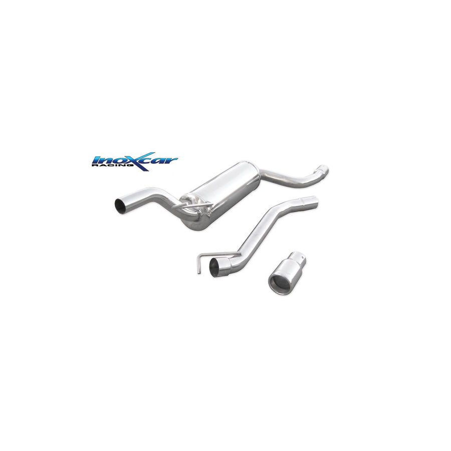 InoXcar FOFO.04.80 Ford Focus Stainless Steel Rear Exhaust | ML Performance UK Car Parts