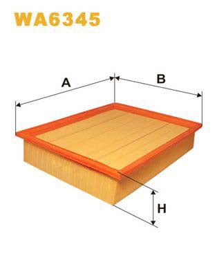 WIX Filters WA6345 Air Filter