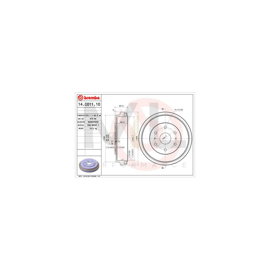 BREMBO F 06 270 Brake Caliper | ML Performance Car Parts