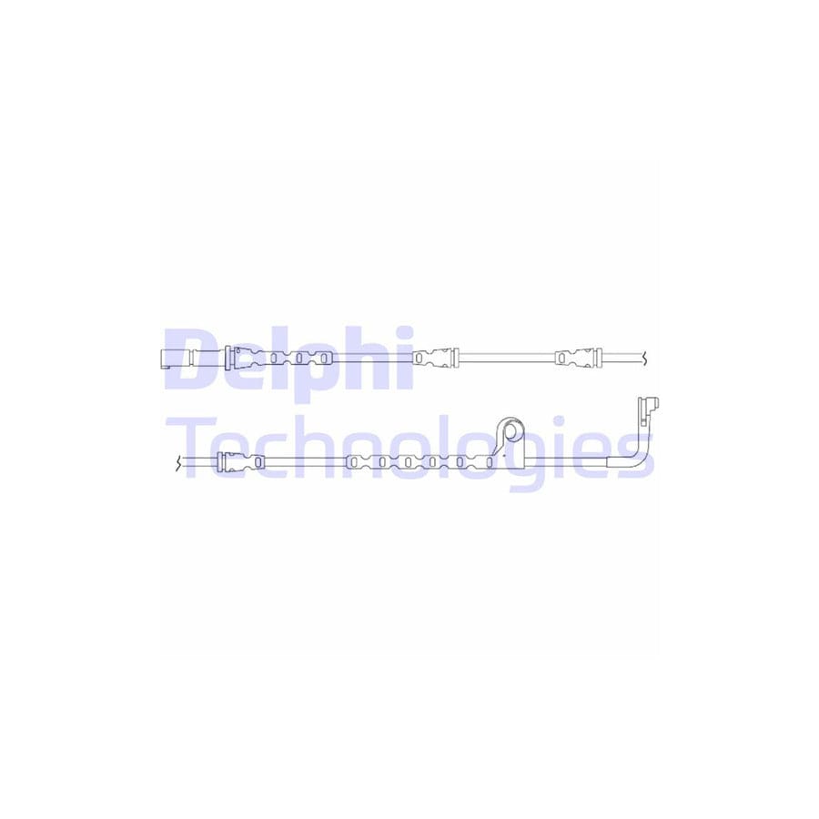 Delphi Lz0207 Warning Contact Set, Brake Pad Wear