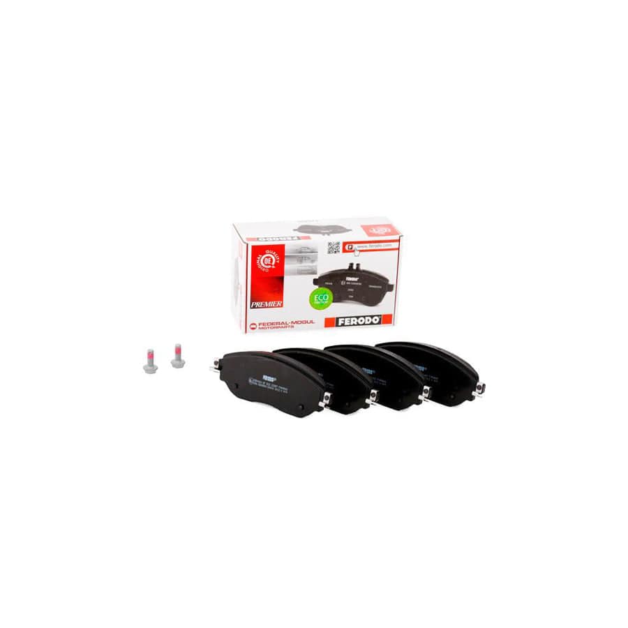 Ferodo Fvr4840 Brake Pad Set Premier Eco Friction Not Prepared For Wear Indicator With Accessories