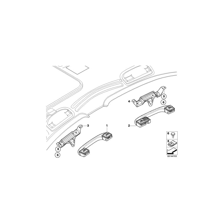 Genuine BMW 51167117611 E91 E91 Bracket Left (Inc. 335xi, 325xi & 320d) | ML Performance UK Car Parts