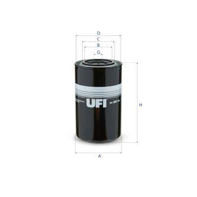 UFI 24.257.00 Fuel Filter