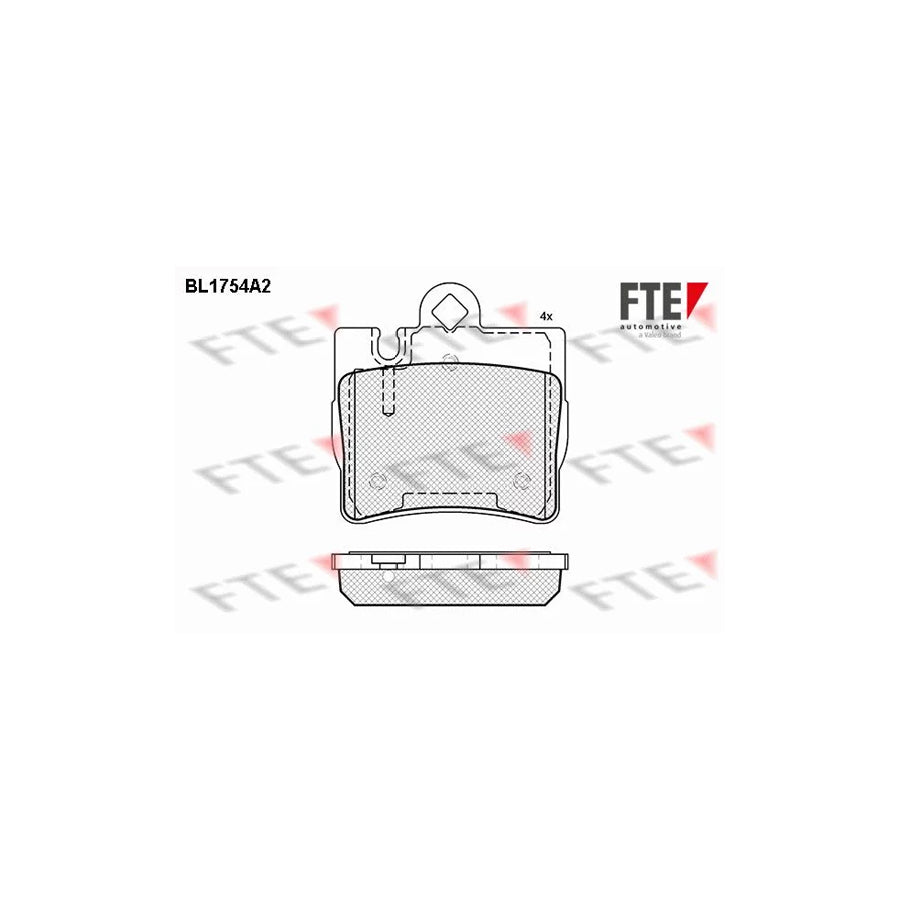 Fte BL1754A2 Brake Pad Set Suitable For Mercedes-Benz S-Class | ML Performance UK Car Parts